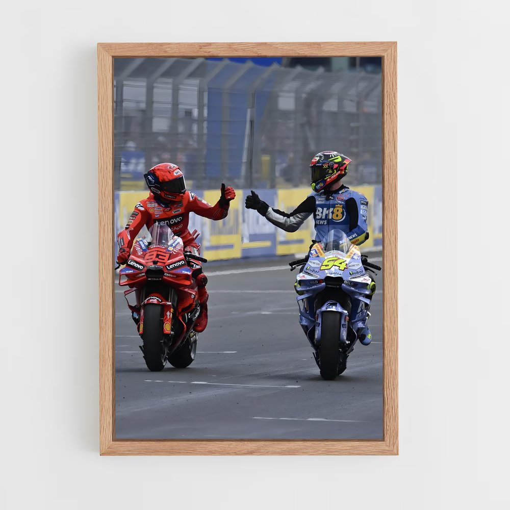 Poster énergique RS-GP MotoGP – affiche Aprilia (vue 4)